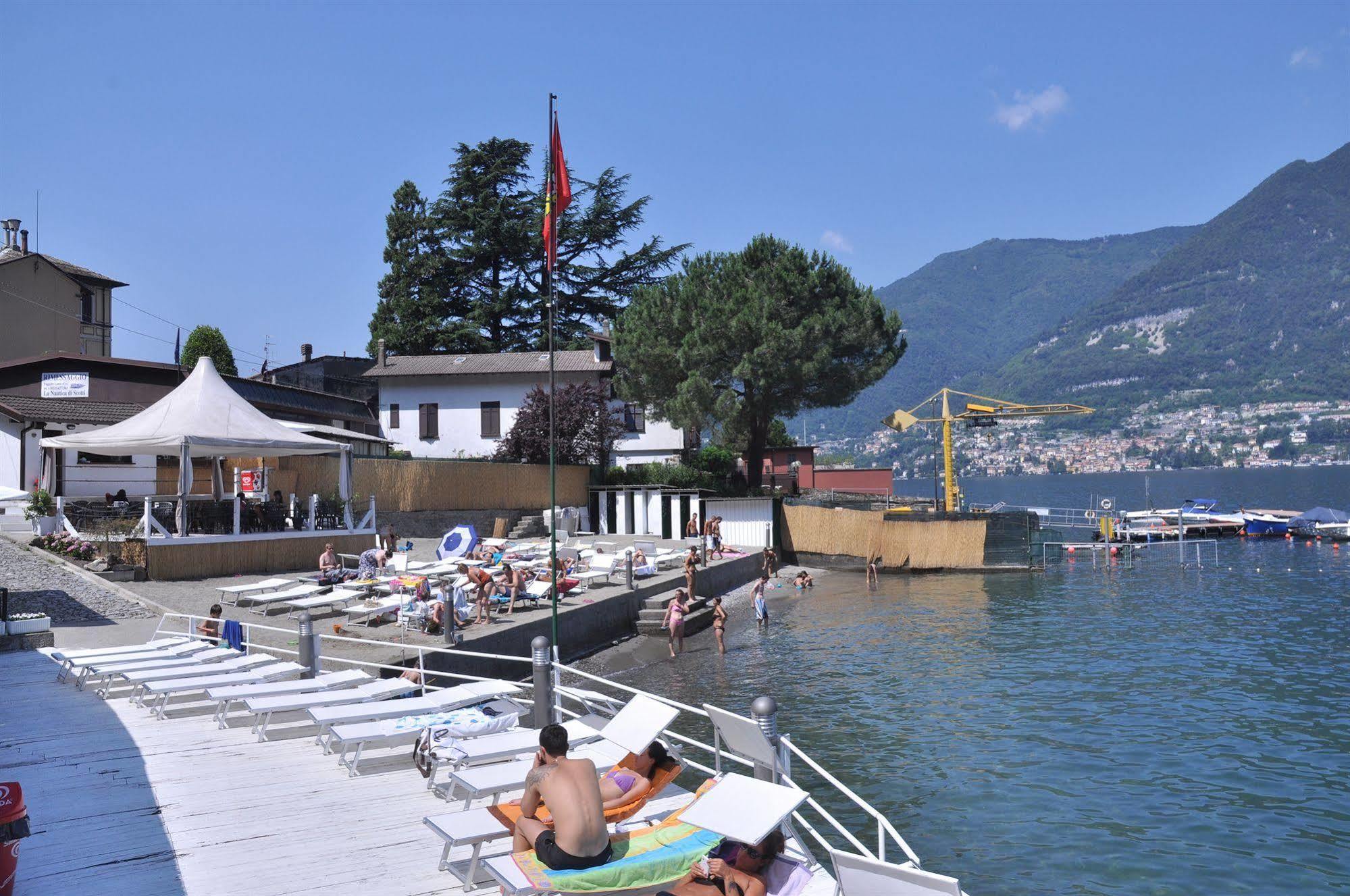 Hotel Ristorante Vapore Faggeto Lario Zewnętrze zdjęcie